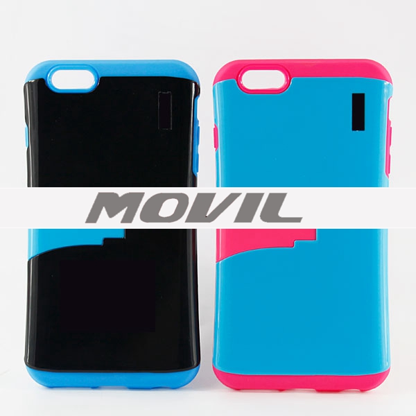 NP-2144 Combinación tpu   pc funda para Apple iPhone 6 plus-6